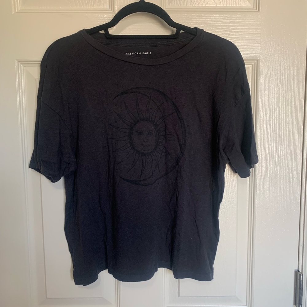 American eagle moon and sun t shirt